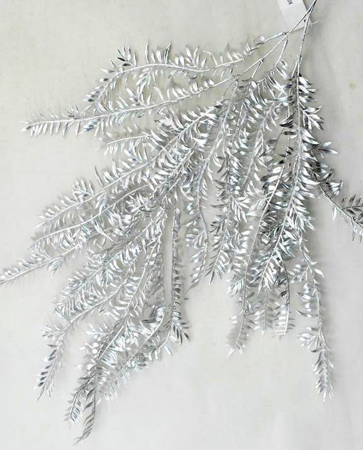 Silver hanging hemlock spray - Greenery MarketChristmasXG924-SV