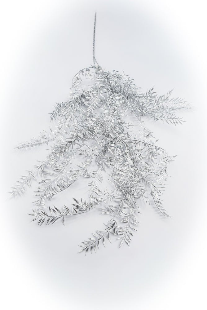Silver hanging hemlock spray - Greenery MarketChristmasXG924-SV