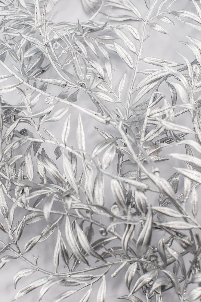 Silver hanging hemlock spray - Greenery MarketChristmasXG924-SV