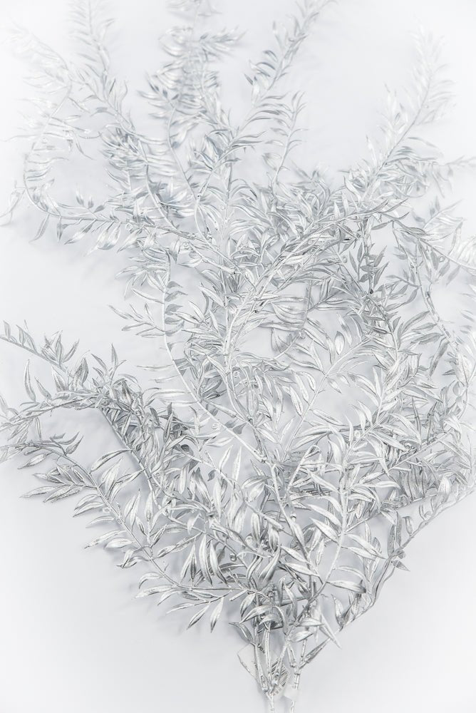 Silver hanging hemlock spray - Greenery MarketChristmasXG924-SV