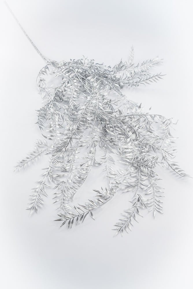 Silver hanging hemlock spray - Greenery MarketChristmasXG924-SV