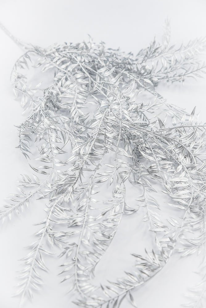 Silver hanging hemlock spray - Greenery MarketChristmasXG924-SV