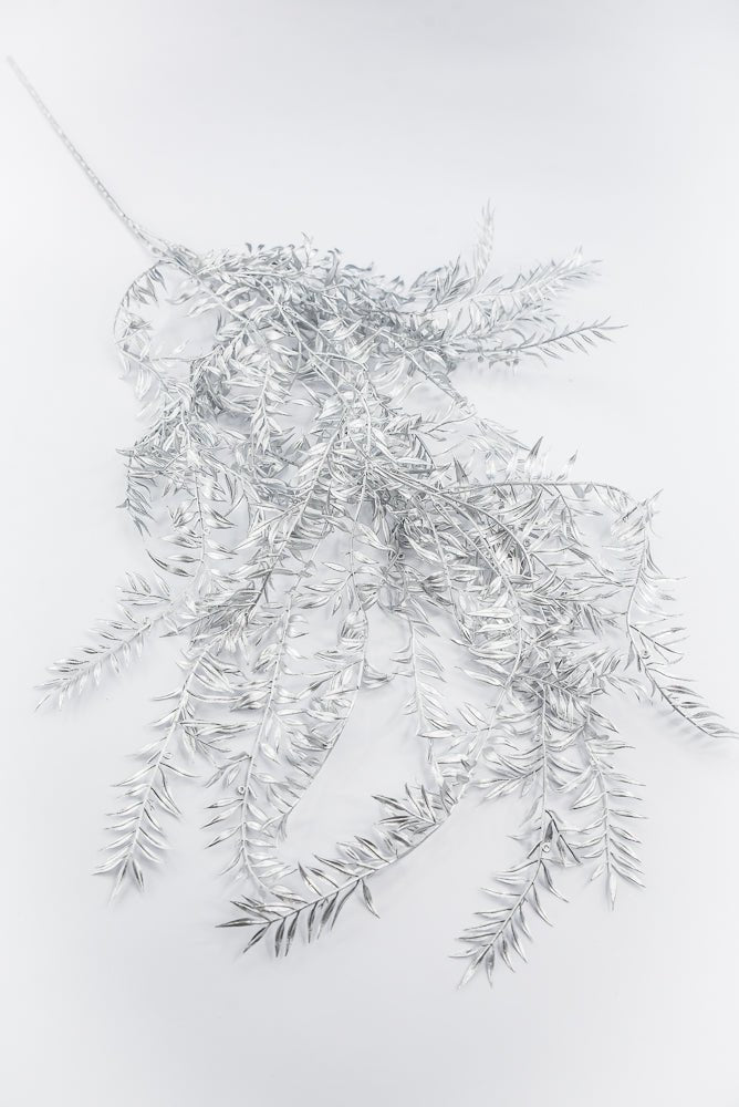 Silver hanging hemlock spray - Greenery MarketChristmasXG924-SV