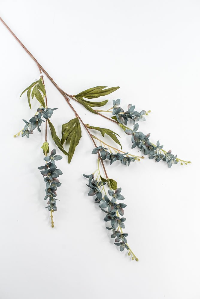 Slate Blue Gray Wild Vinca Spray - 31" - Greenery Market6590SLTGY