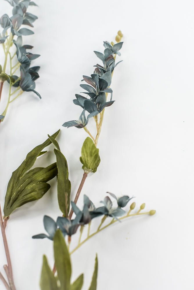 Slate Blue Gray Wild Vinca Spray - 31" - Greenery Market6590SLTGY