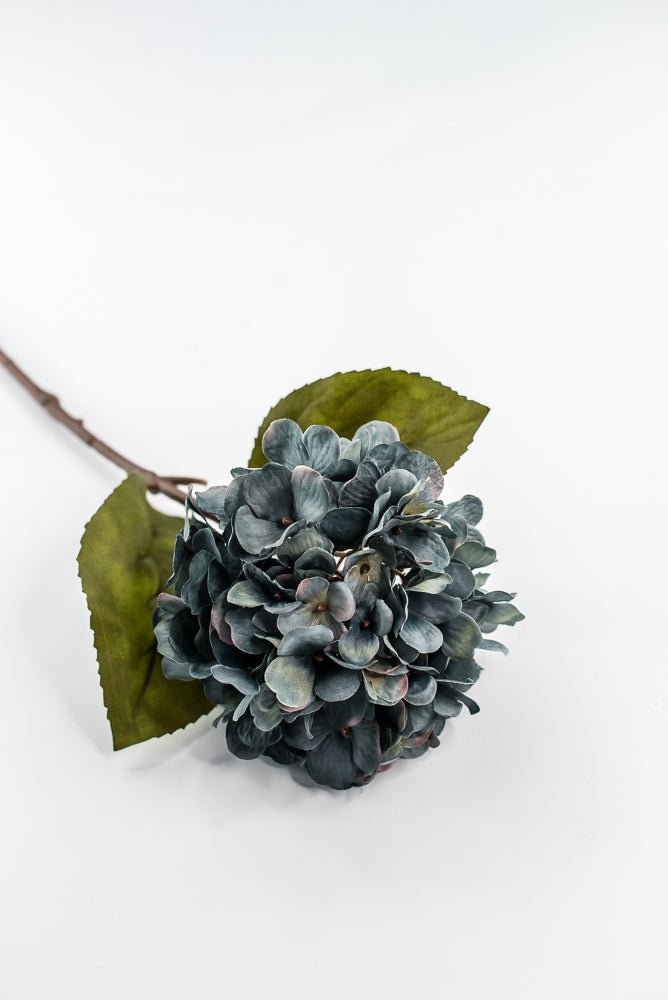 Slate Blue Grey Hydrangea Spray - 25" - Greenery Market6595SLTGY