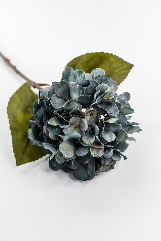 Slate Blue Grey Hydrangea Spray - 25" - Greenery Market6595SLTGY