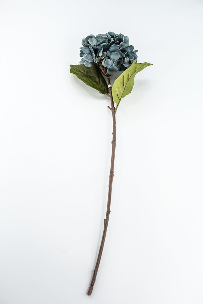 Slate Blue Grey Hydrangea Spray - 25" - Greenery Market6595SLTGY