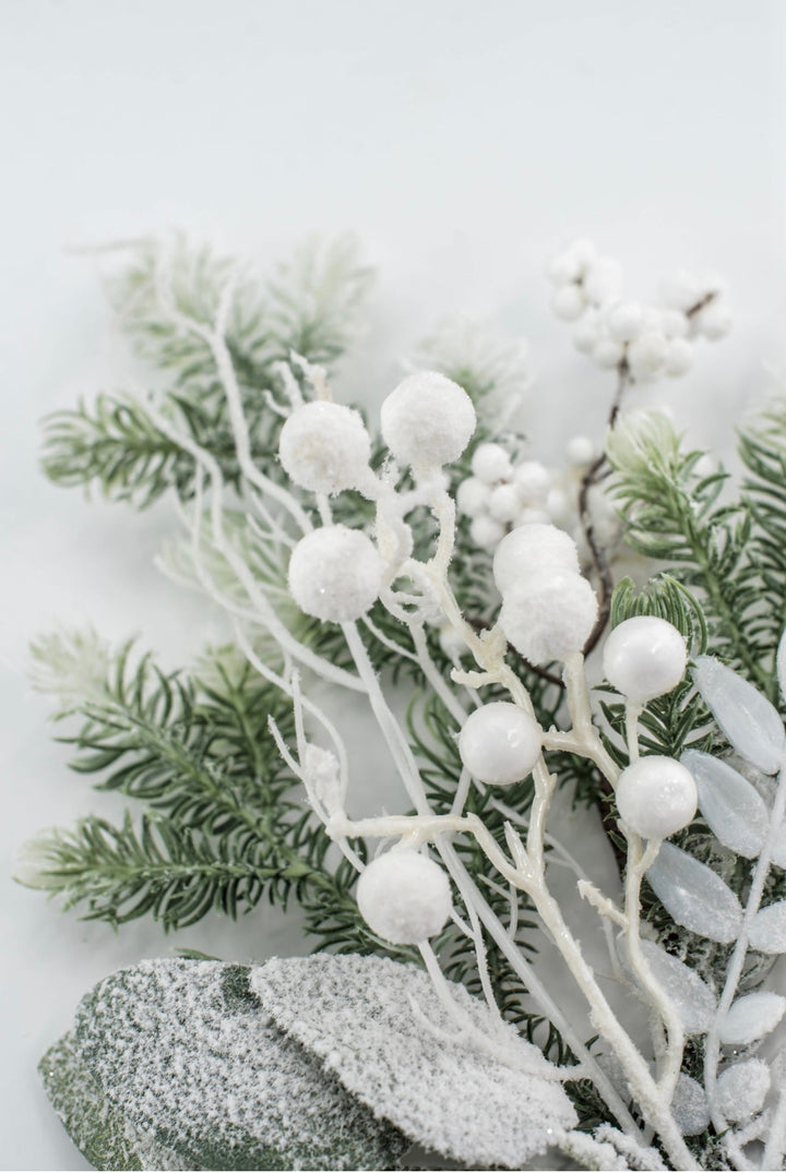 Snow Pine Berry Pick - Greenery Market23001