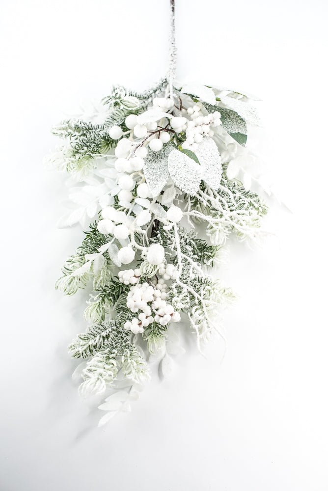 Snow Pine Berry Spray - Greenery Market23000