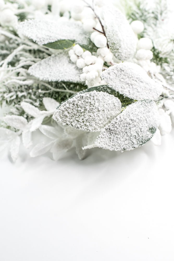 Snow Pine Berry Spray - Greenery Market23000