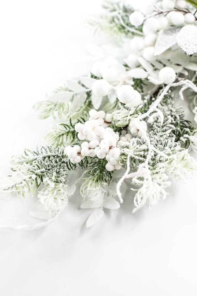 Snow Pine Berry Spray - Greenery Market23000