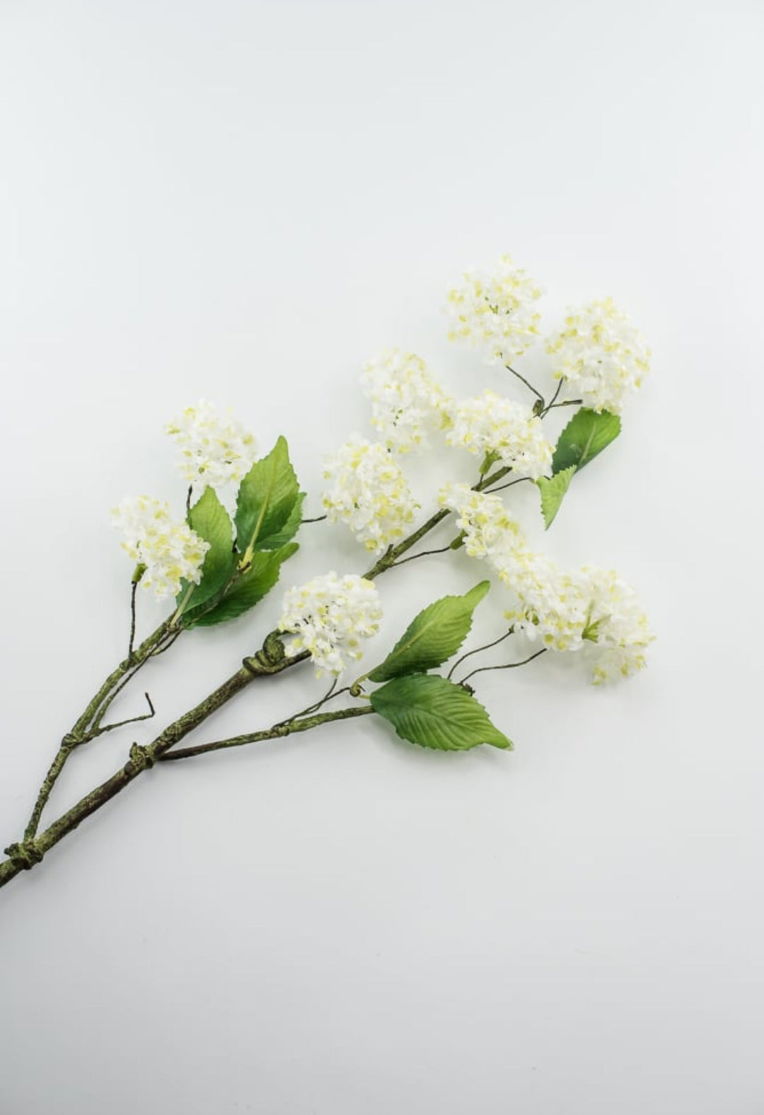 Snowball hydrangea spray - white - Greenery Market2268-w