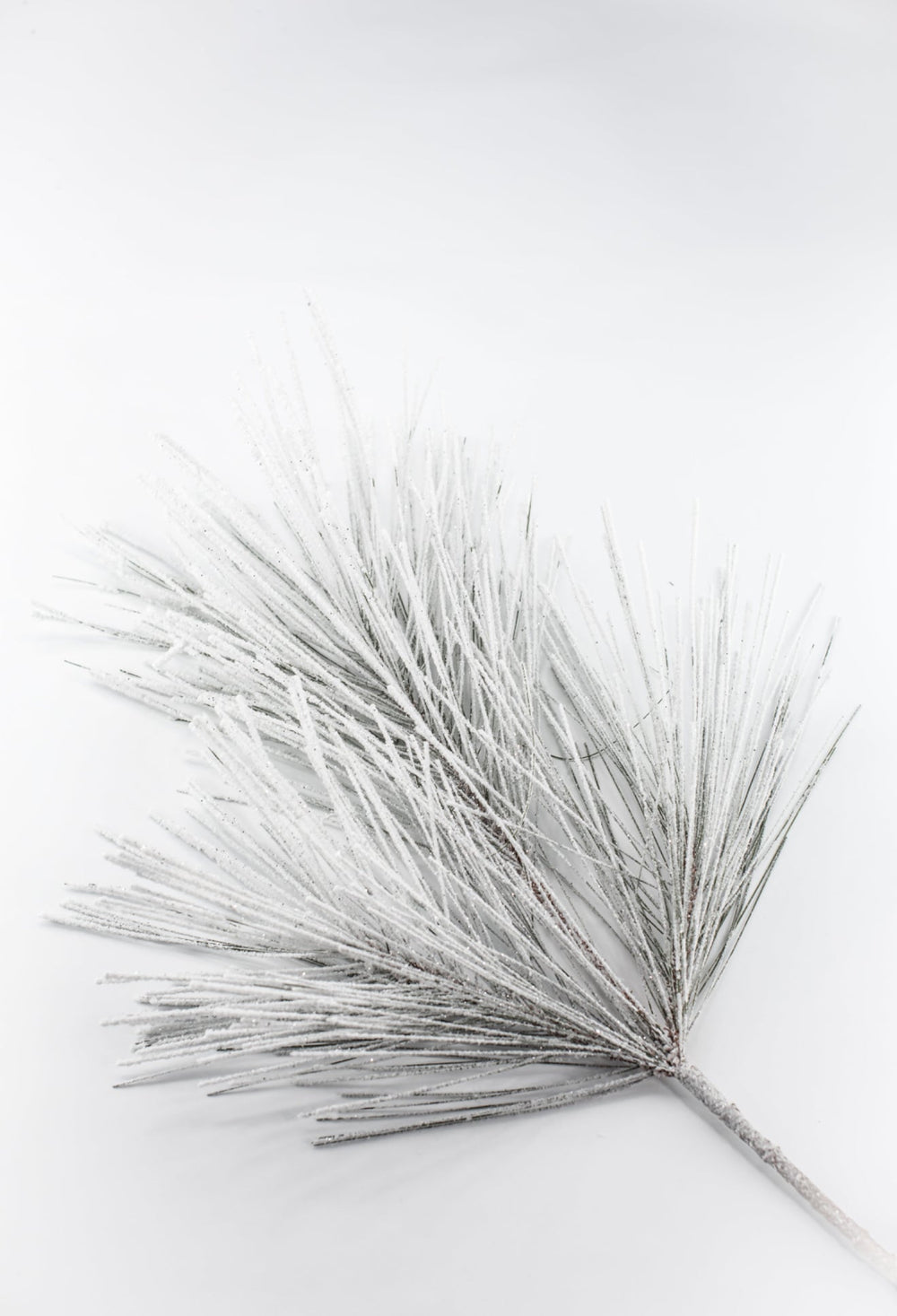 Snowed Long Needle Pine Spray - 28" - Greenery MarketXAS283-GR/SN