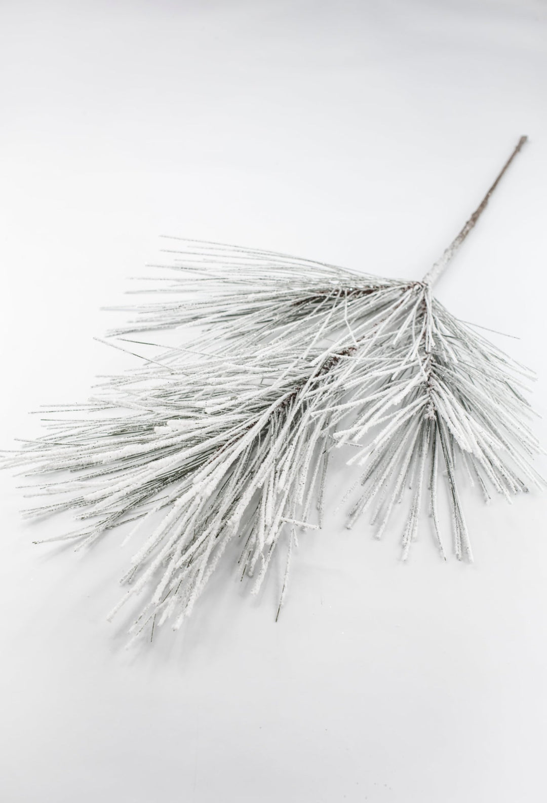 Snowed Long Needle Pine Spray - 28" - Greenery MarketXAS283-GR/SN