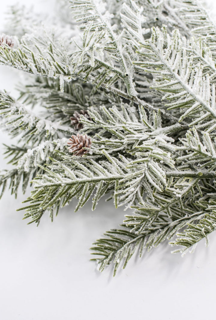 Snowed Pine Bush - Greenery Market85287