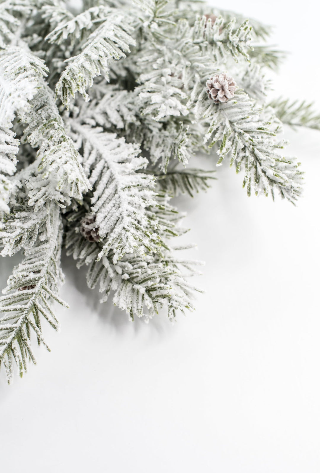 Snowed Pine Bush - Greenery Market85287