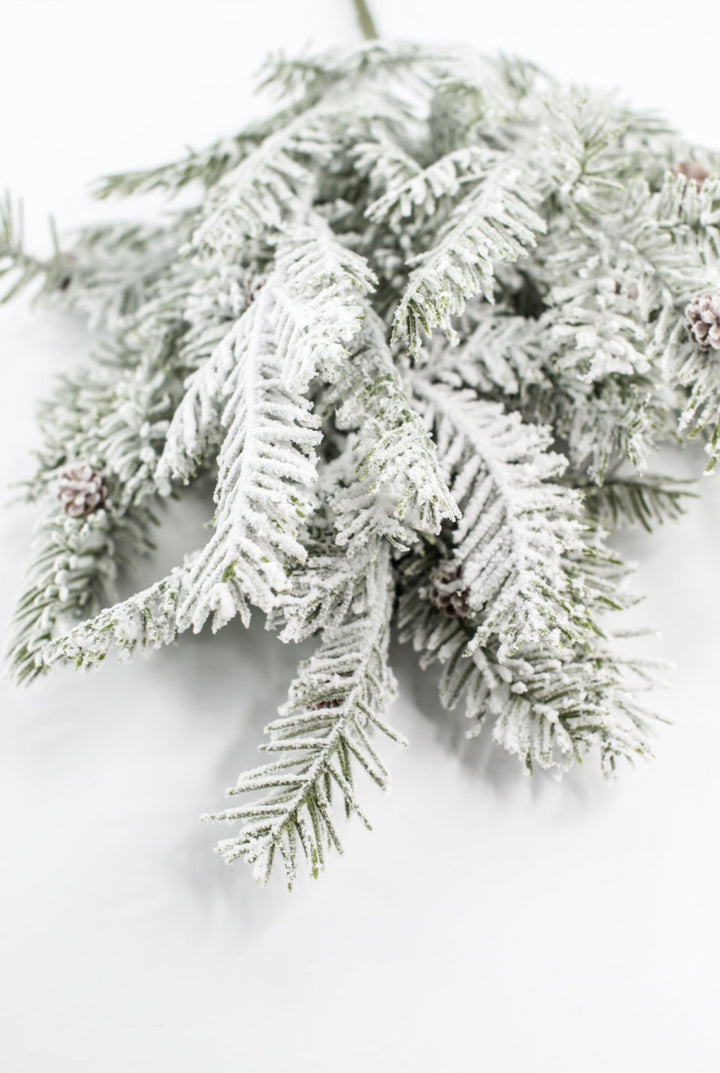 Snowed Pine Bush - Greenery Market85287