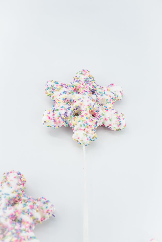 Snowflake spray with sprinkles - Greenery MarketPicks85845wt