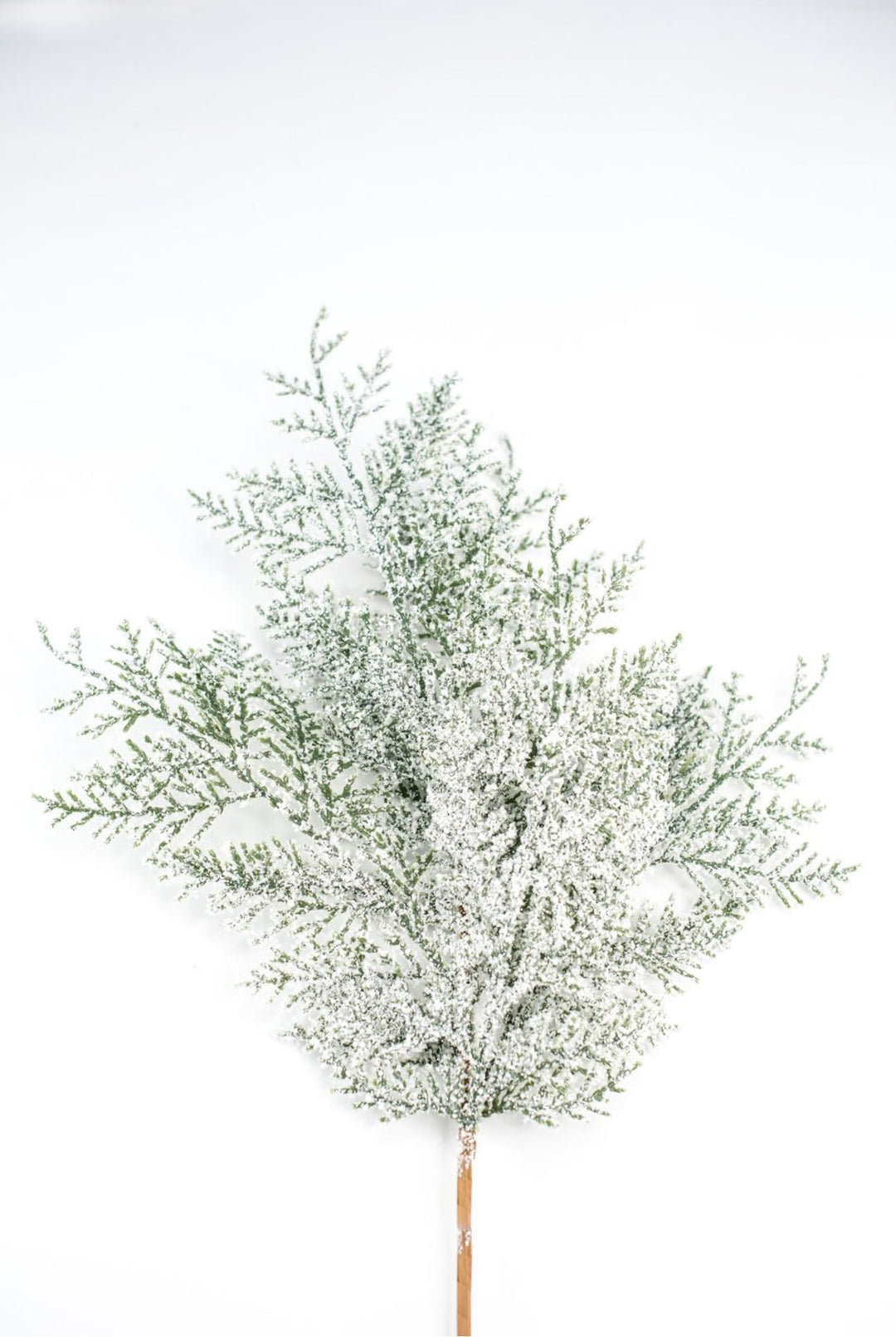 Snowy Flat Cedar Spray - Greenery MarketArtificial Flora84924SNOW