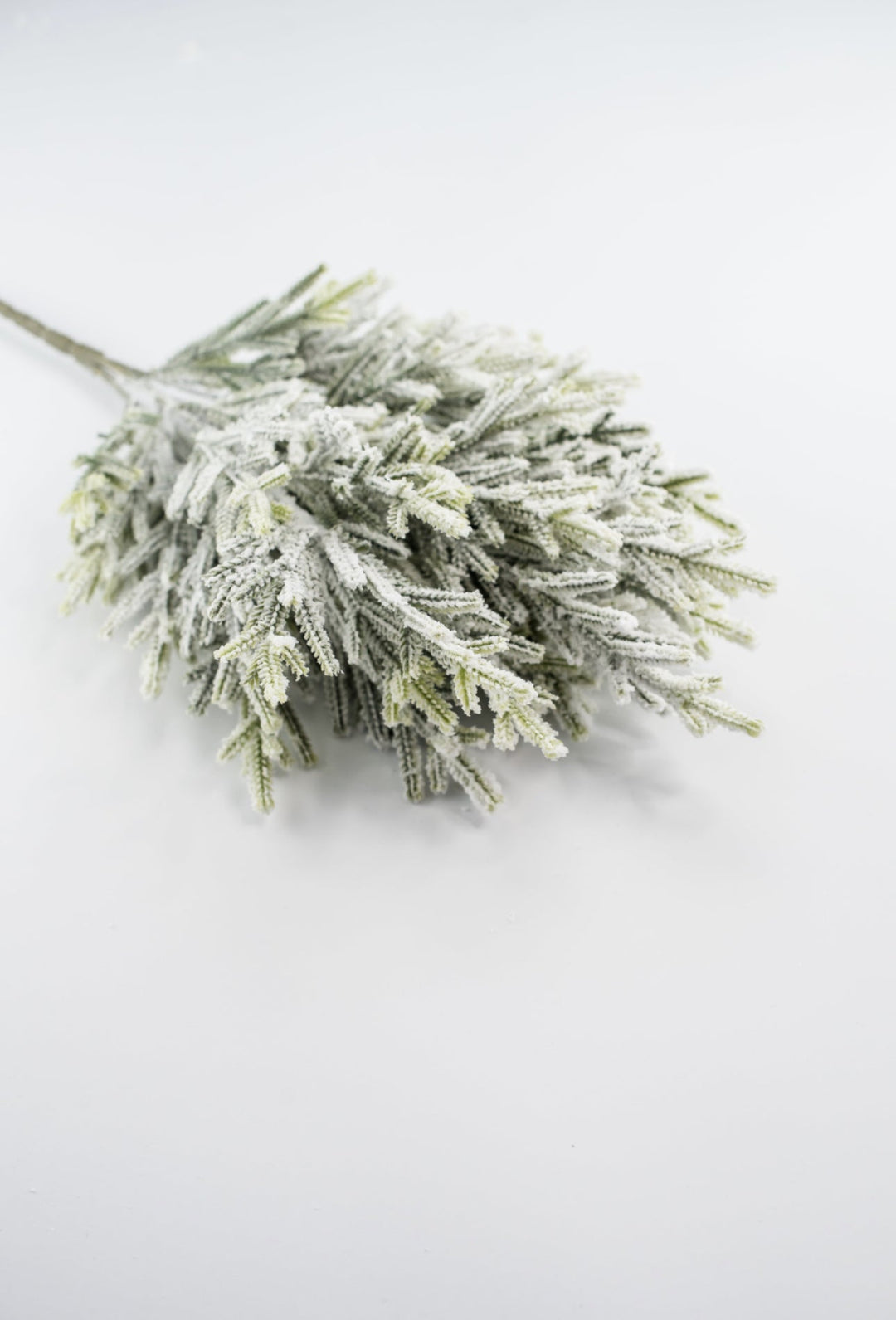 Snowy flocked cypress bush - Greenery Market83659