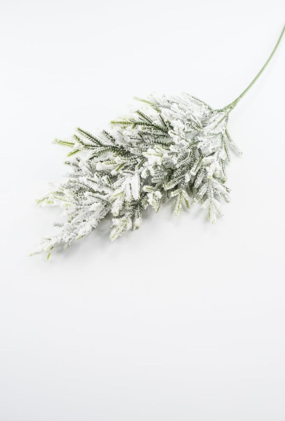 Snowy flocked cypress spray - Greenery Market83660