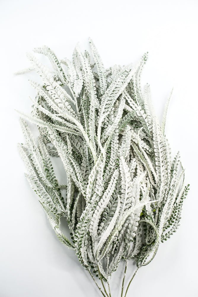 Snowy Green Plastic Bead Hanging Bush - Greenery Market86614SNOW