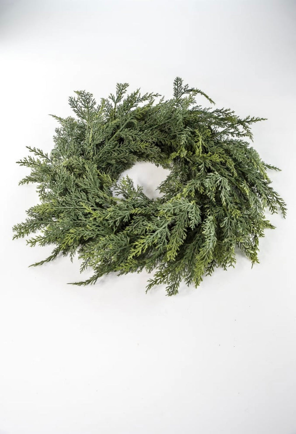 Soft cedar greenery wreath 24” - Greenery Marketwreath base & containersX1935/24