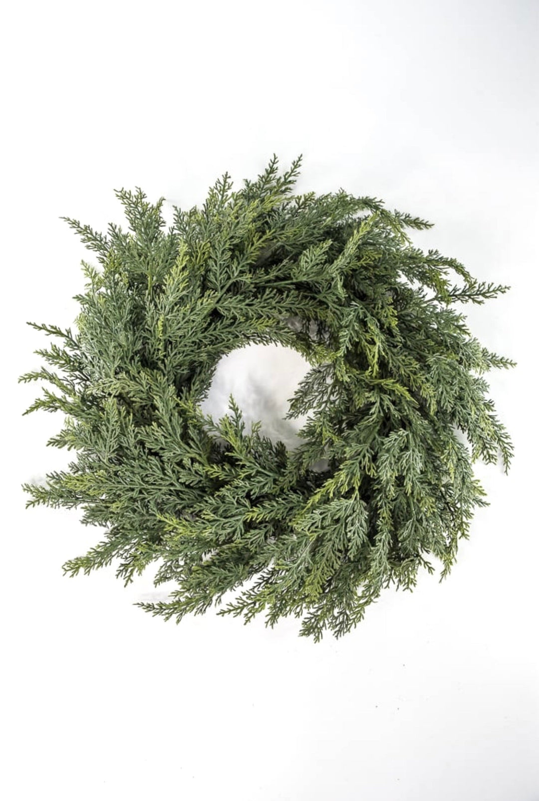 Soft cedar greenery wreath 24” - Greenery Marketwreath base & containersX1935/24