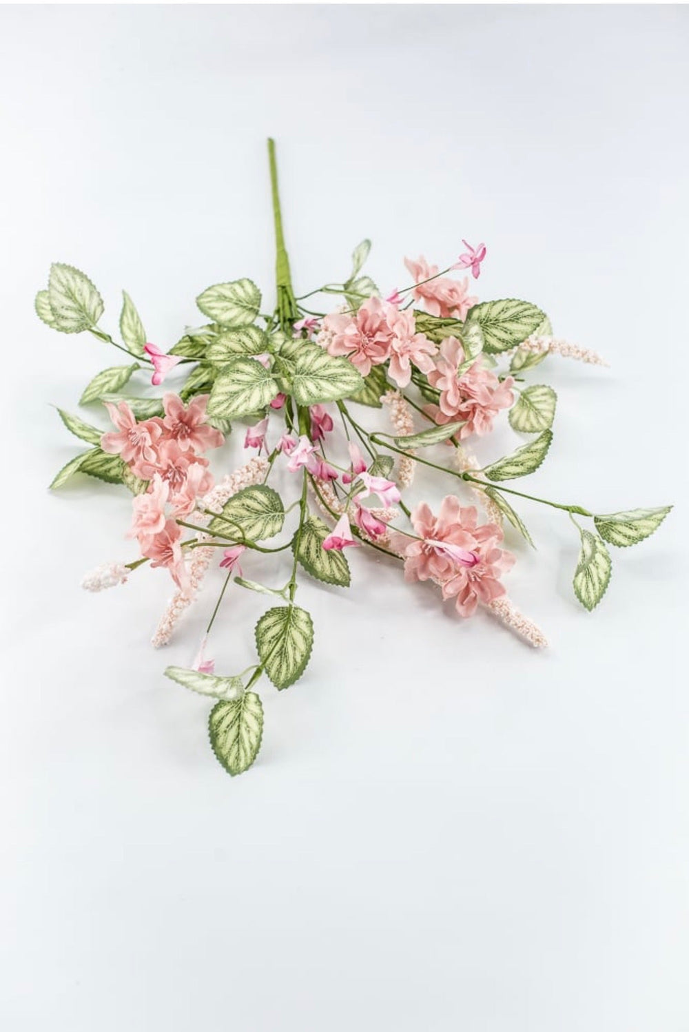 Soft Pink Mixed Spring Blossom Bush - 21" - Greenery Market40394-PK