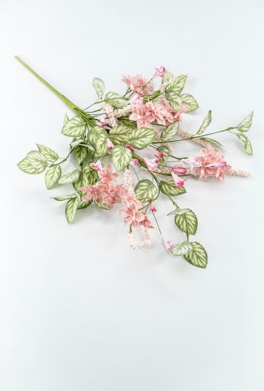Soft Pink Mixed Spring Blossom Bush - 21" - Greenery Market40394-PK