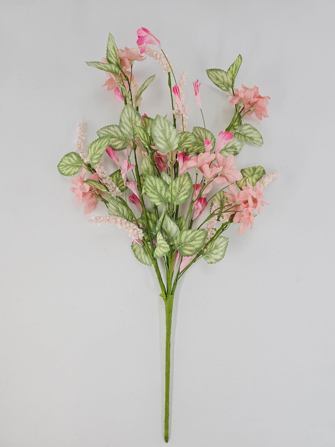 Soft Pink Mixed Spring Blossom Bush - 21" - Greenery Market40394-PK