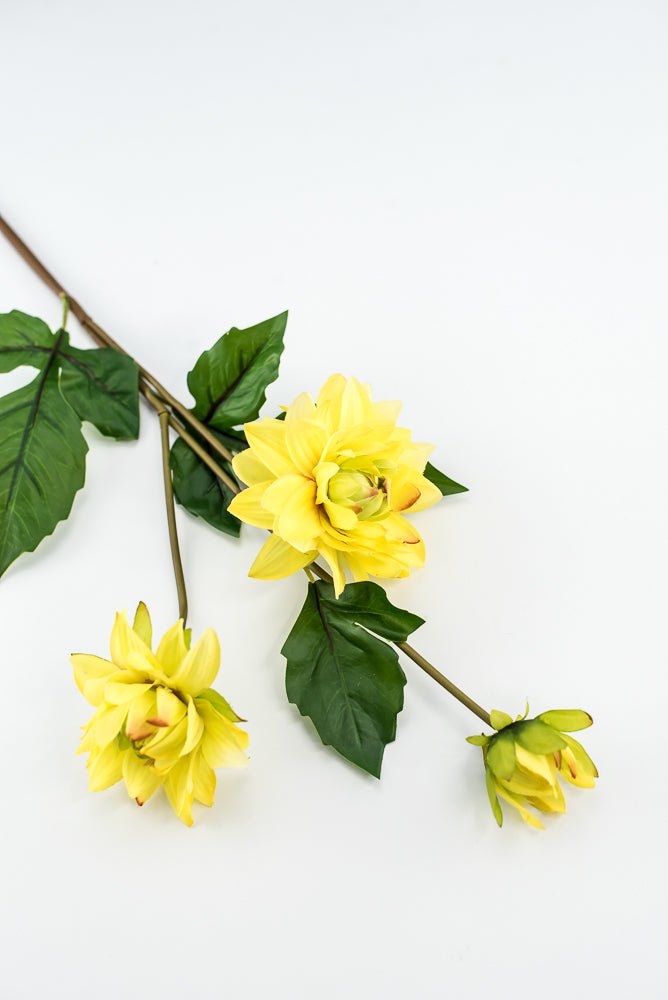 Soft touch dahlia yellow - Greenery Market2225045YL