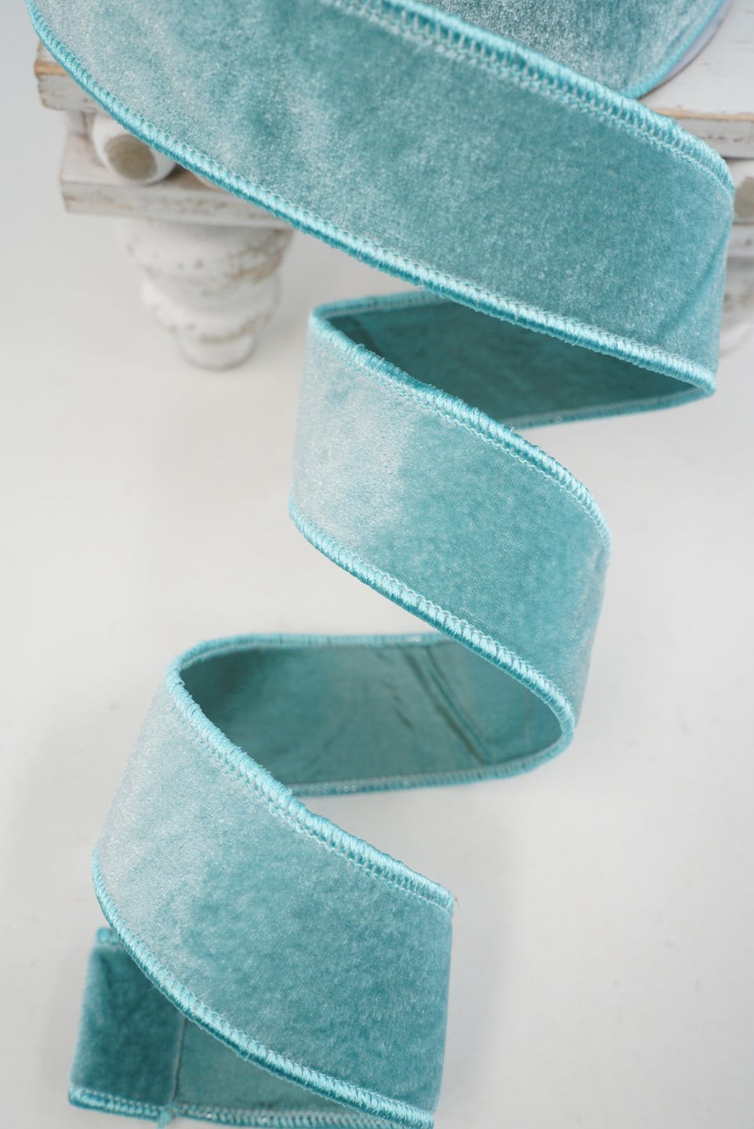 Spearmint Premier Velvet Ribbon - 1.5" - Greenery MarketRibbon260057