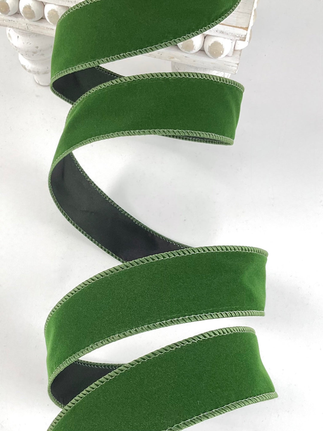 Spruce Wired Velvet Ribbon - 1.5" - Greenery Market7100W-593-38E