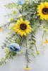 Sunflower and Ranunculus spray with greenery - Greenery Market63341sp30