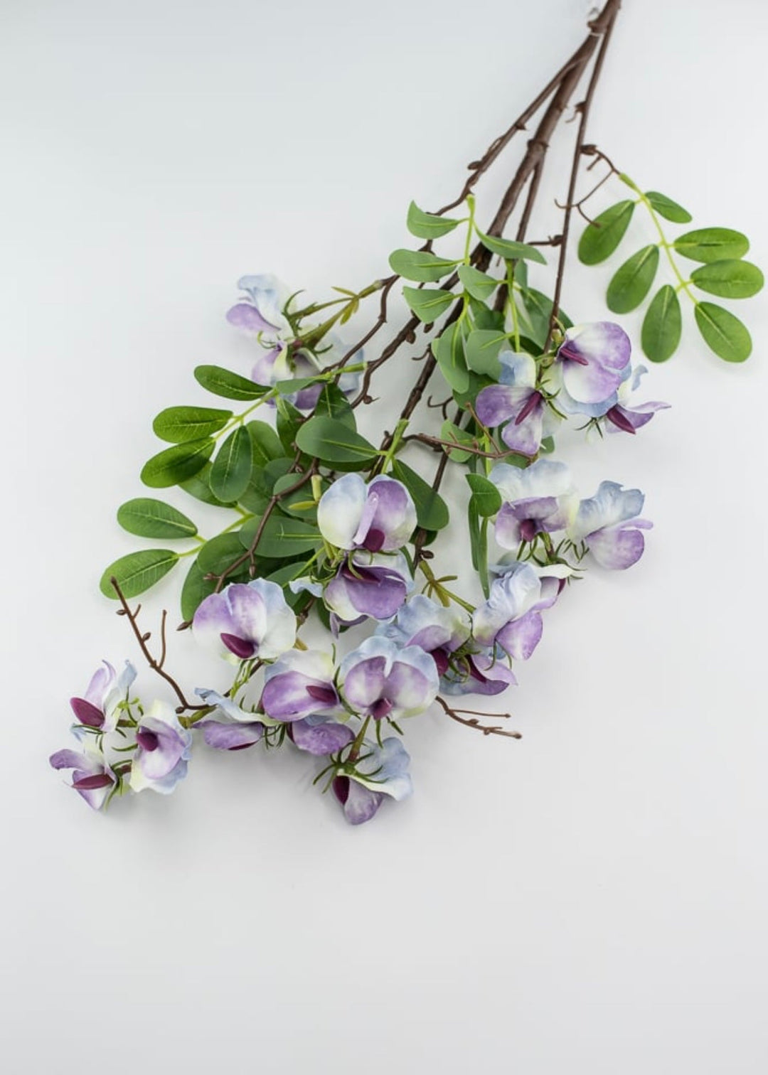 Sweet pea spray - purple / periwinkle - Greenery Market5635pu