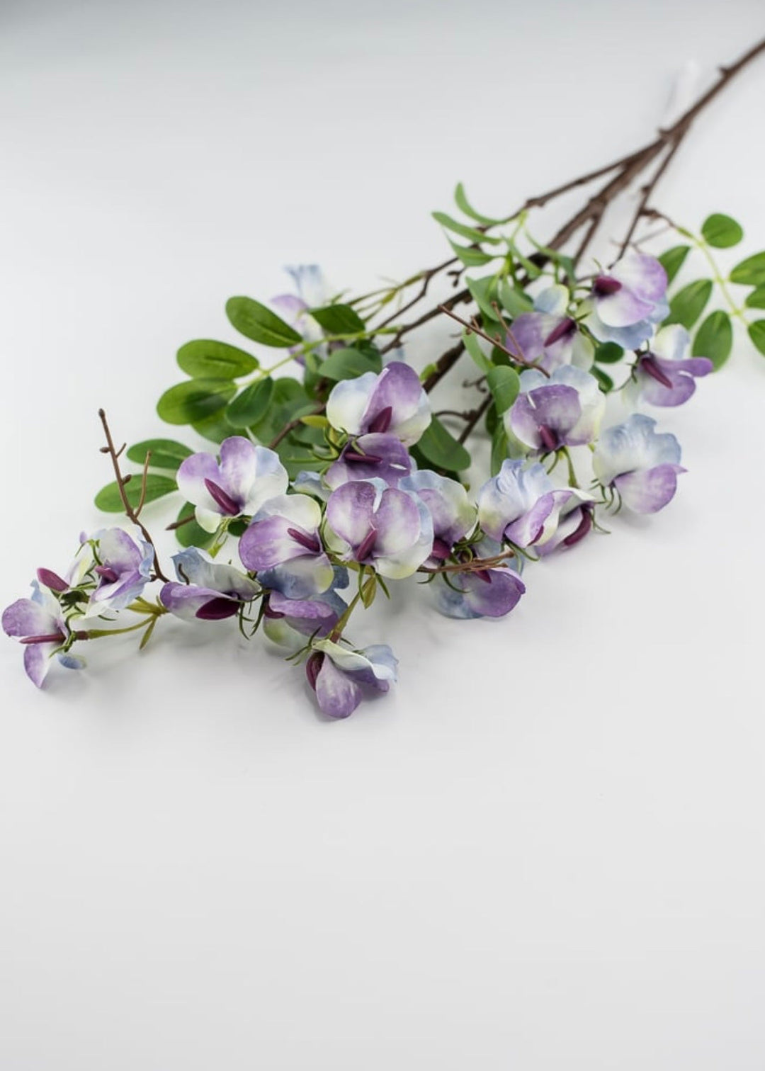 Sweet pea spray - purple / periwinkle - Greenery Market5635pu