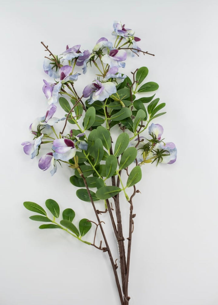 Sweet pea spray - purple / periwinkle - Greenery Market5635pu