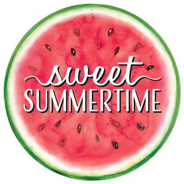 Sweet Summertime Sign - 12" - Greenery MarketNovelty SignsMD1548