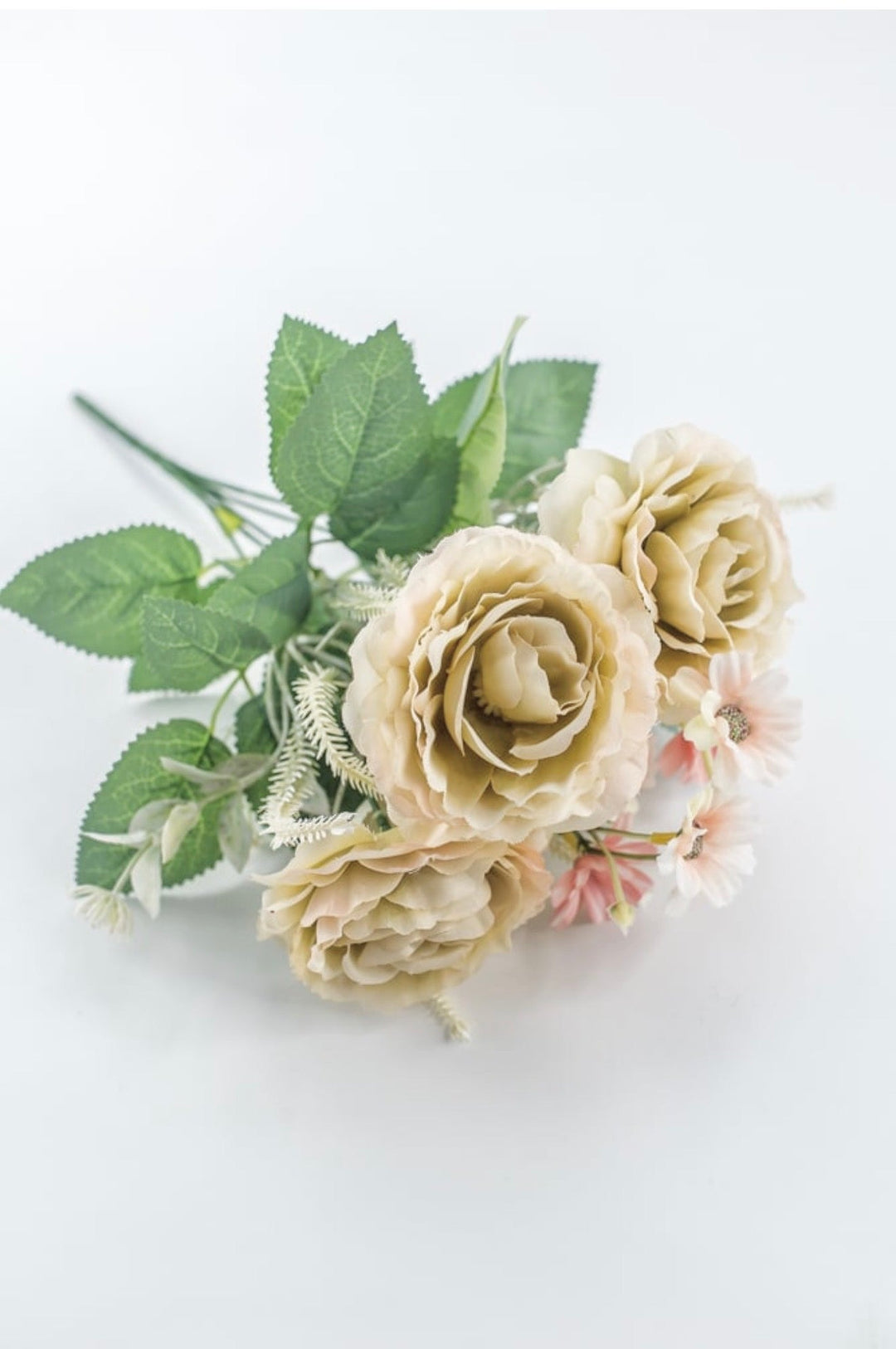 Taupe Rose Bush - 15" - Greenery MarketArtificial Flowers35163TAUPE