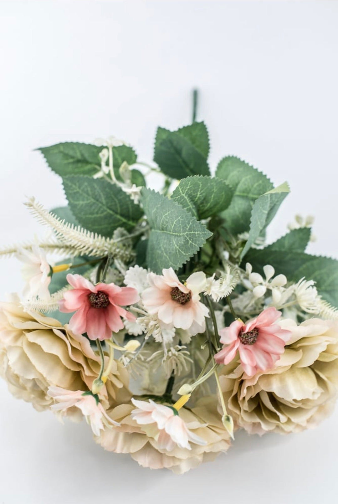 Taupe Rose Bush - 15" - Greenery MarketArtificial Flowers35163TAUPE