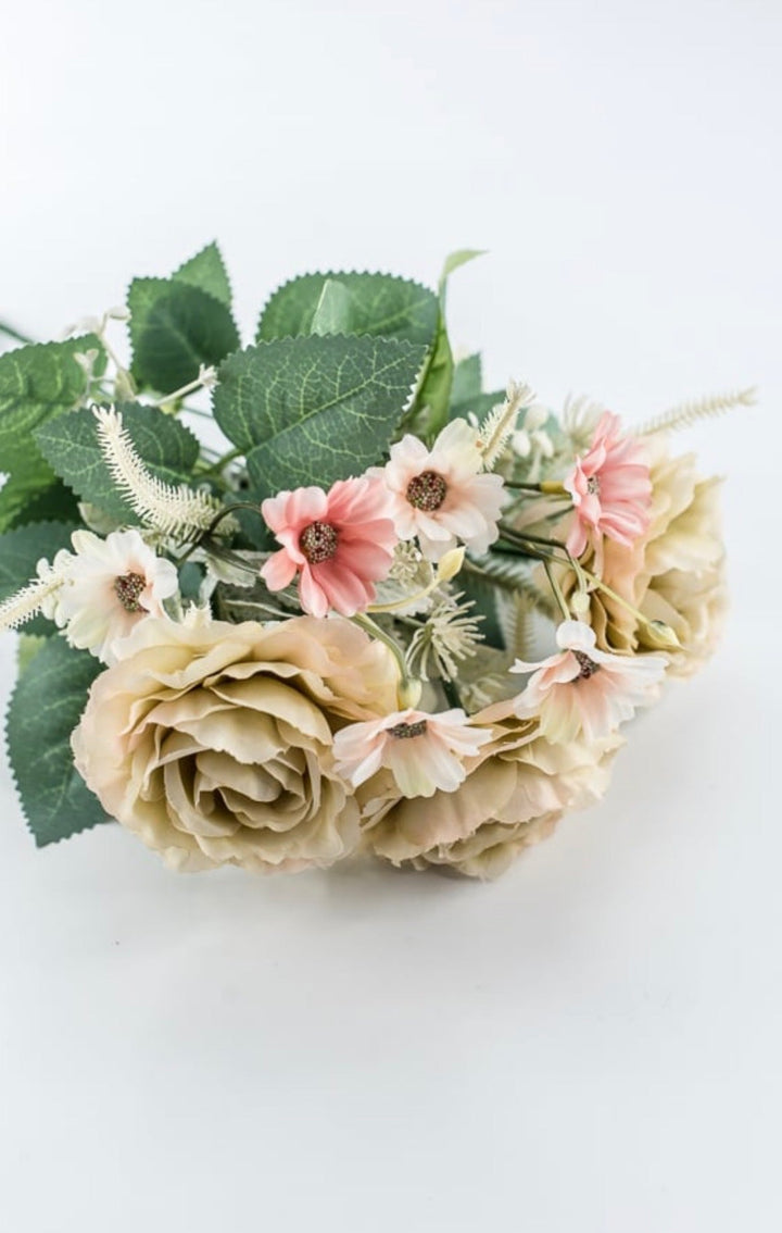 Taupe Rose Bush - 15" - Greenery MarketArtificial Flowers35163TAUPE