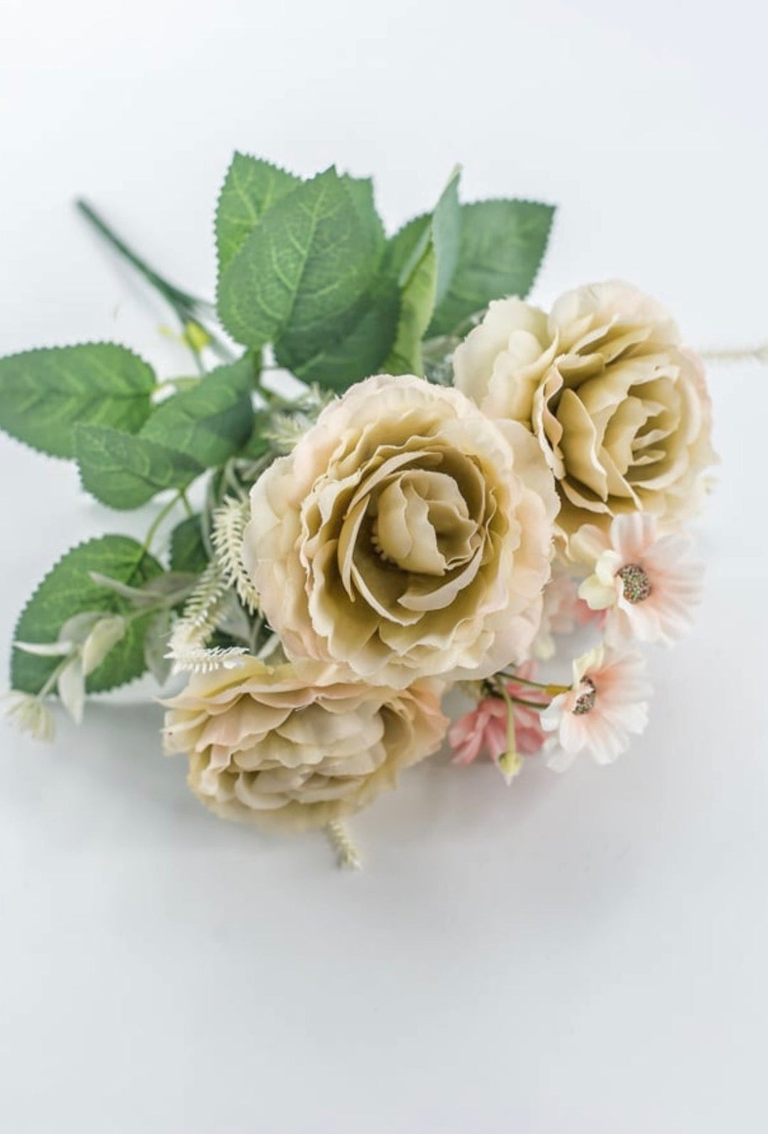 Taupe Rose Bush - 15" - Greenery MarketArtificial Flowers35163TAUPE