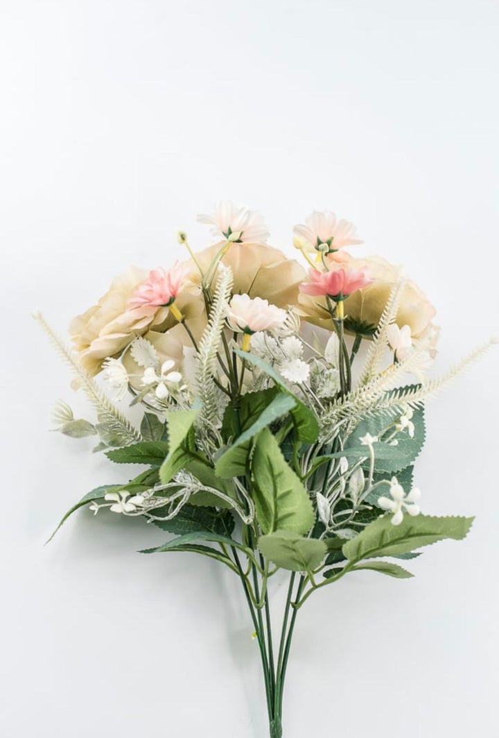 Taupe Rose Bush - 15" - Greenery MarketArtificial Flowers35163TAUPE