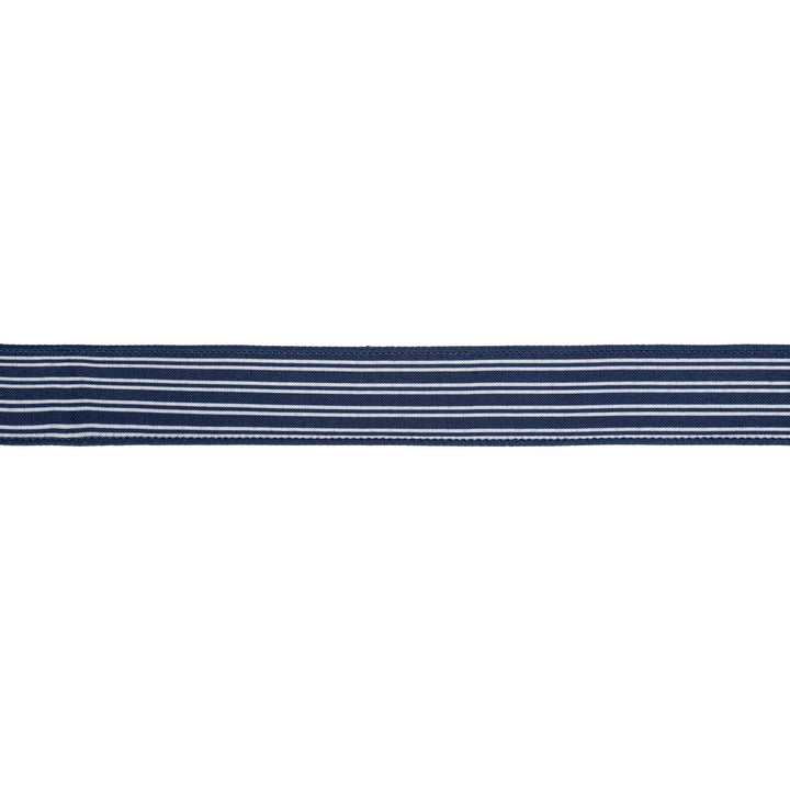 Ticking Stripe Navy Wired RIbbon - 1.5" - Greenery MarketWired Ribbon9557W-370-38E