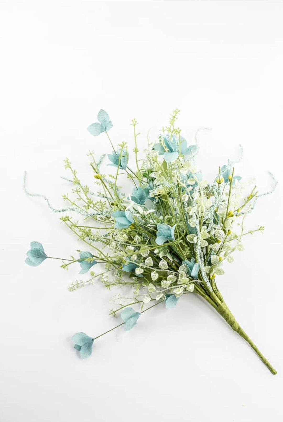 Turquoise Mixed Wildflower Bush - 20.5" - Greenery Market40436-TQ