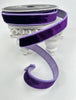 Two tone purple plush velvet luster 1” farrisilk wired ribbon - Greenery MarketRibbons & TrimRK130-07