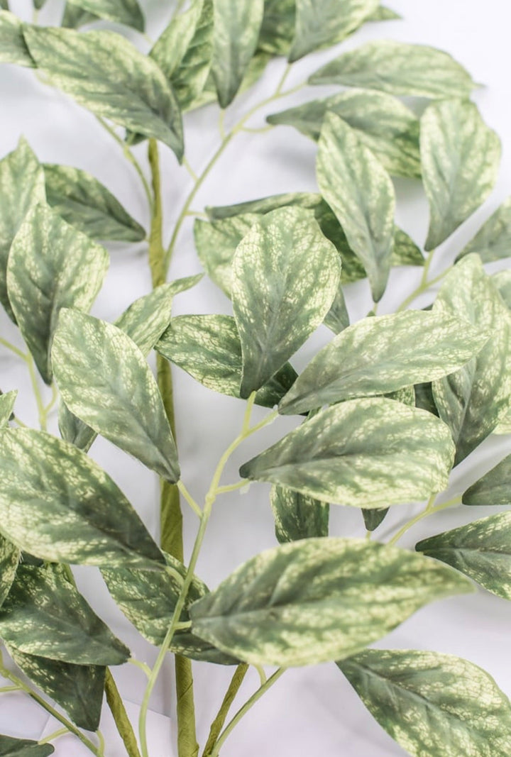 Varigated Green, artificial leaf spray - Greenery MarketArtificial Flora64083-GN