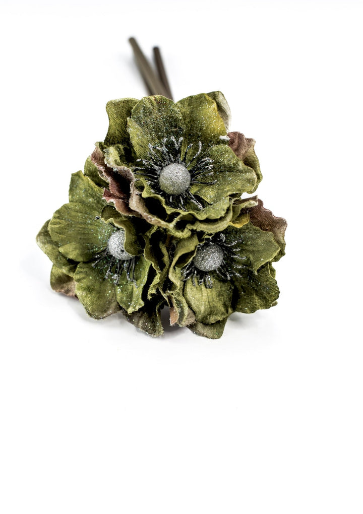 Velvet anemone bundle - green - Greenery Market231896